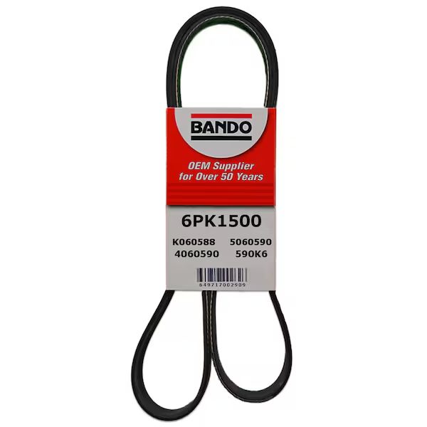 Serpentine Belt 6PK1500
