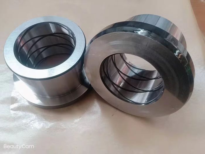 Machined Excavator Flanged Sleeve Bearing