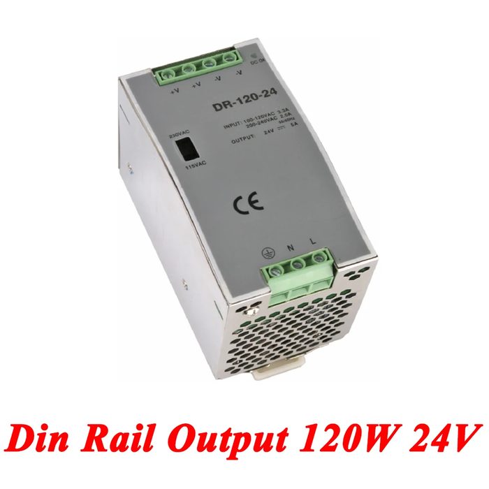 Compact DIN-Rail Power Supply
