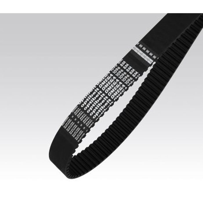 Omega Synchronous Timing Belt 5M, 5 mm Pitch, 255 mm Overall Length, 15 mm Width, 51 Teeth