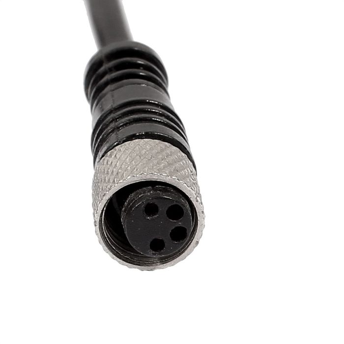 M12 4 Pin A Code Male to M8 Female A Code Cable Connector