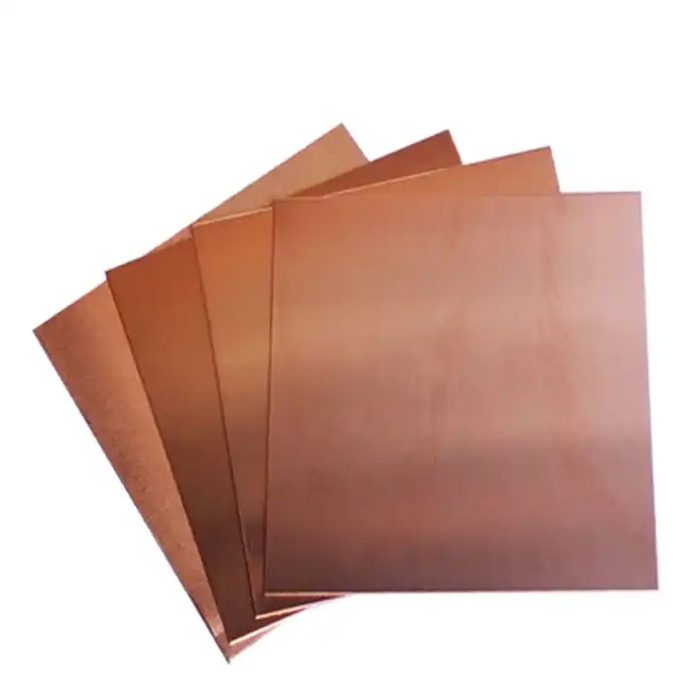 Copper Sheets Pure 99.99% 3mm Electrolytic