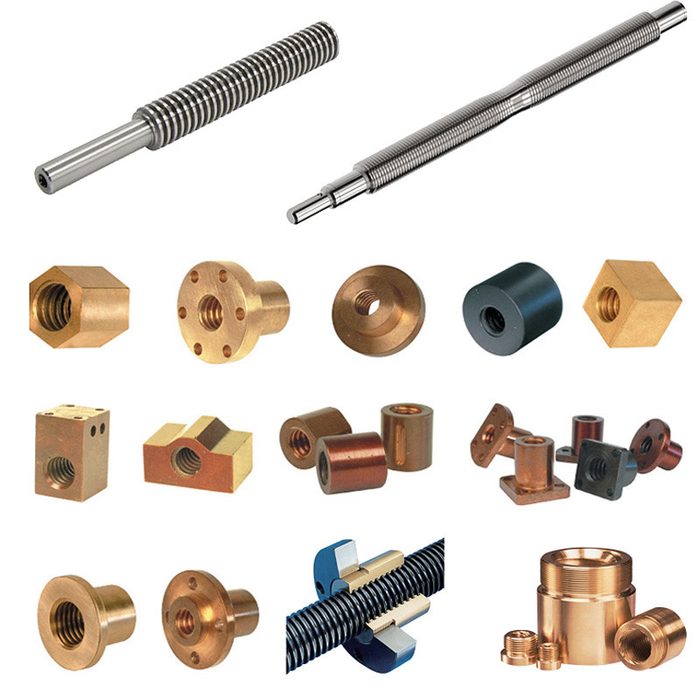 Machine Tool Lead Screw Bearing Trapezoidal Screw