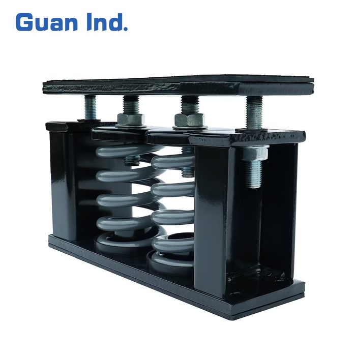Industrial Machine Spring Isolator Leveling Adjustable Feet Anti Vibration Rubber Mount Pad