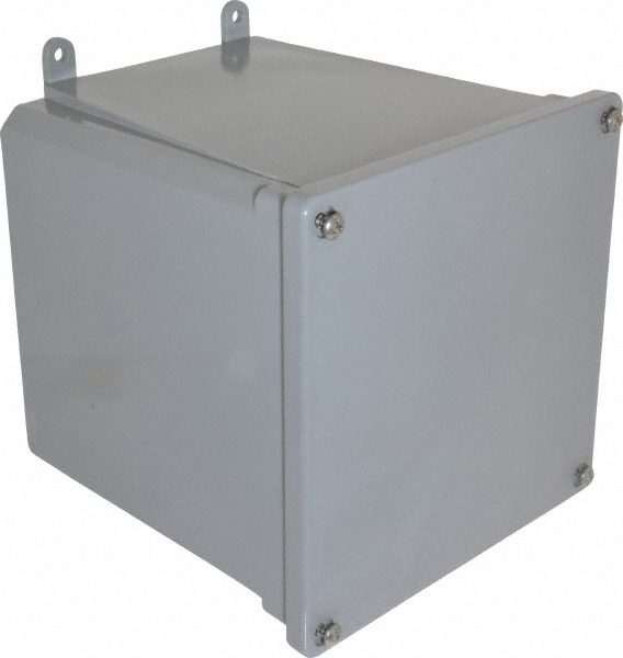 Junction Box Electrical Enclosure: Thermoplastic, NEMA 4 & 4X, 6" Wide, 6" High, 6" Deep