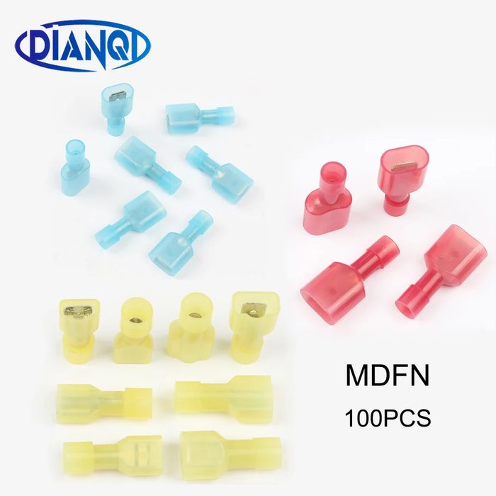 Male Fully Insulated Spade Connector