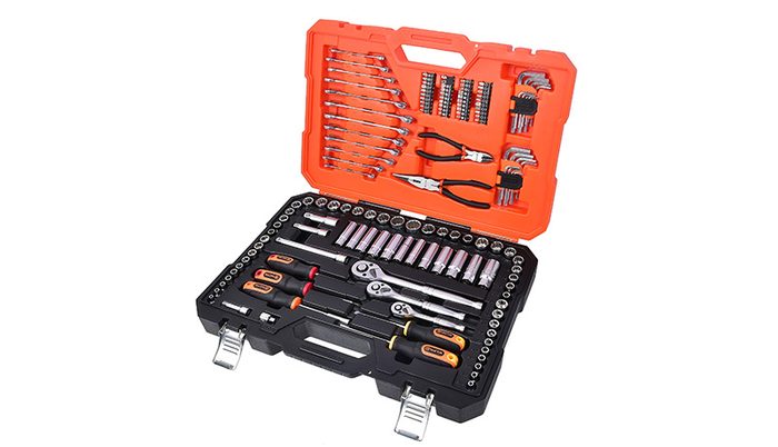 Fastener-Holding Hex Bit Socket Set
