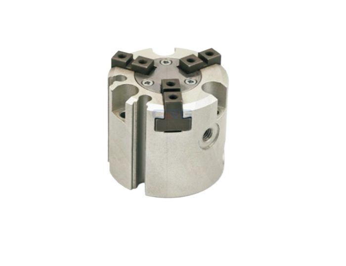 Three-jaw gripper finger cylinder