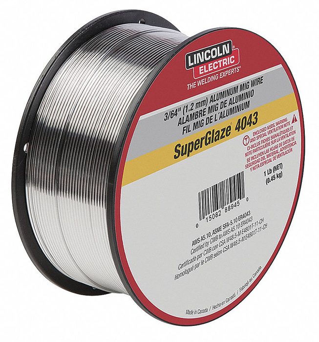Superglaze ER4043 Aluminum MIG Welding Wire