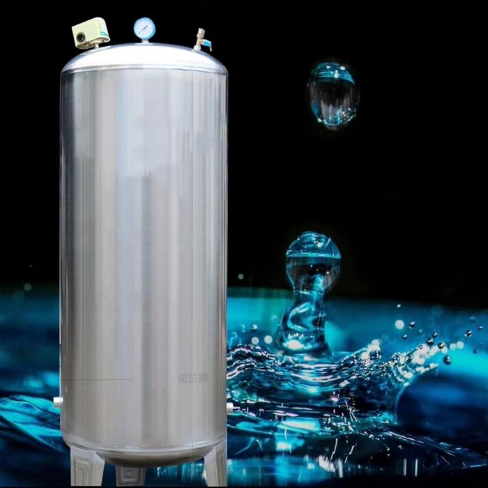Stainless Steel Vertical Water Storage Tank