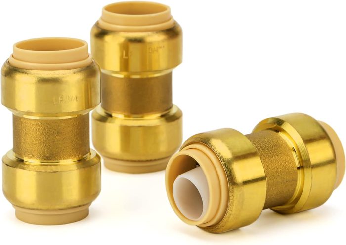 Brass Plumbing Push to Connect Fitting