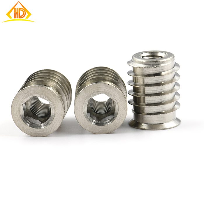 Flanged Hex Drive Threaded Insert