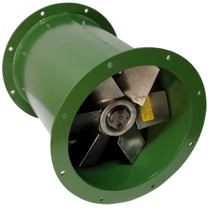 Tube Axial Fan, 24" Dia, 220V