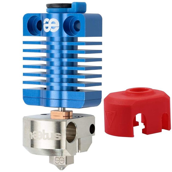 All Metal Dragonfly HOTEND BMS Bimetal Heatbreak Plated Copper Nozzle