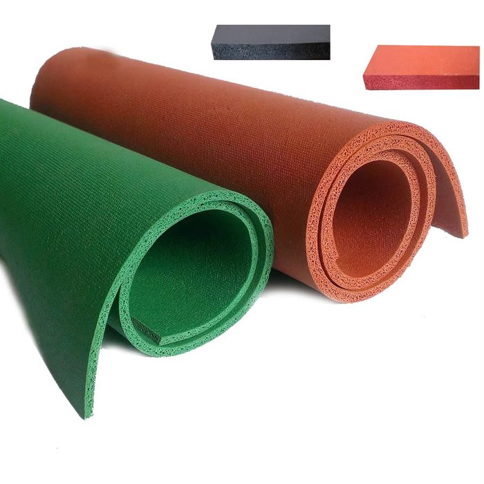 Durable UV Stabilized Silicone Foam Rubber Sheet