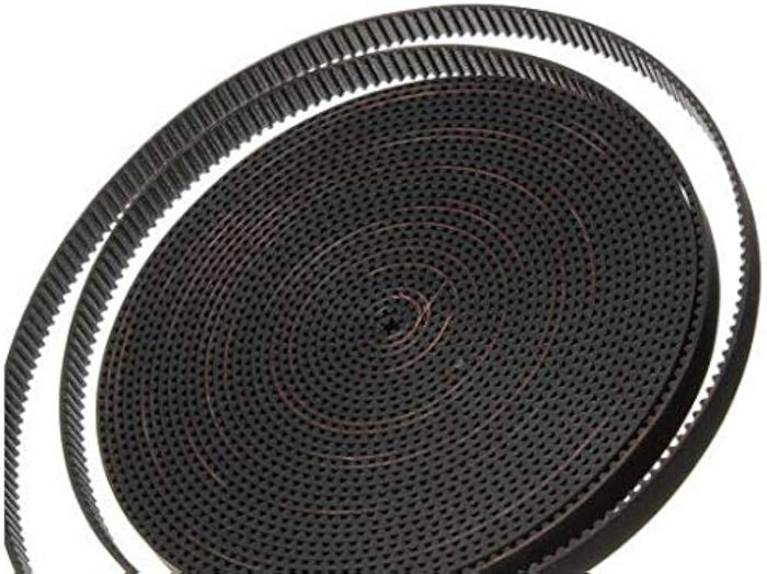 5meters Gt2 Open Timing Belt Width 9mm/10mm/12mm/15mm/20mm 2gt Belt