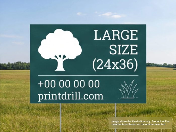 24 in. x 36 in. Custom Sign