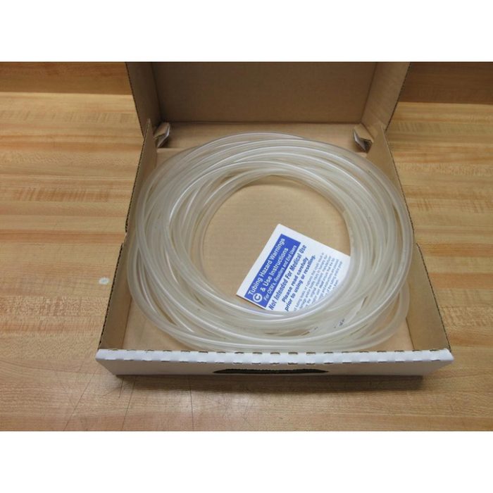 PTFE Tube Stock 1 5/8 in Inside Dia, 12 in Length