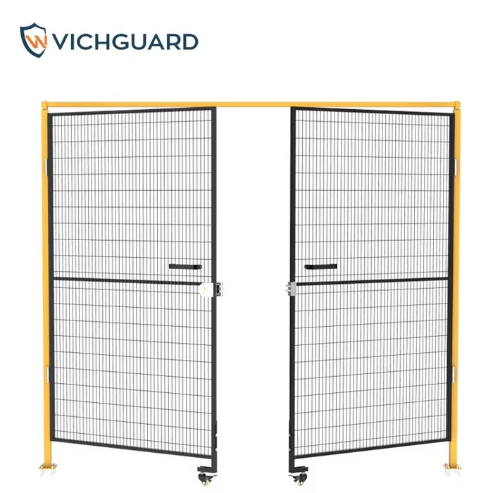Machine Guard Fencing and Gate