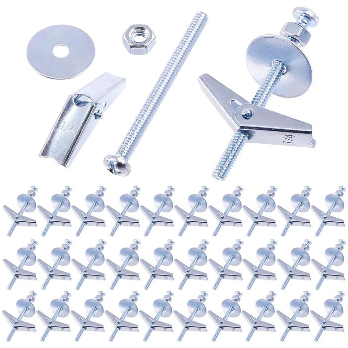 Toggle Bolts and Wing Nut Kit