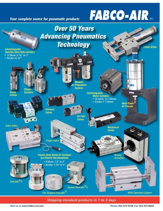 First page of FABCO-AIR, Inc.