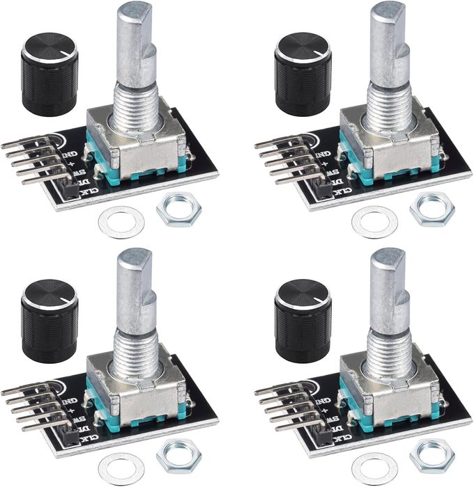 KY-040 Rotary Encoder Module 360 Degree Switch Encoders with Knob Cap