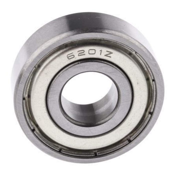 Red Rubber Sealed Deep Groove Ball Bearings