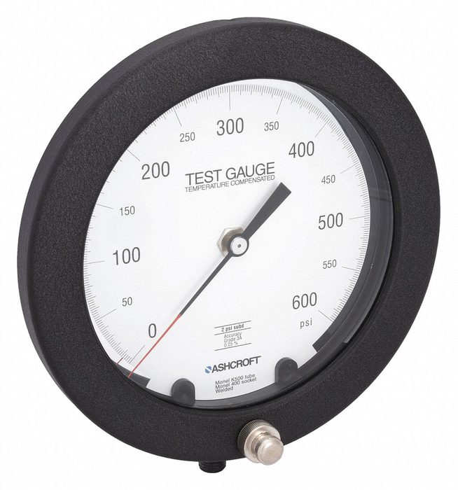 Test Pressure Gauge
