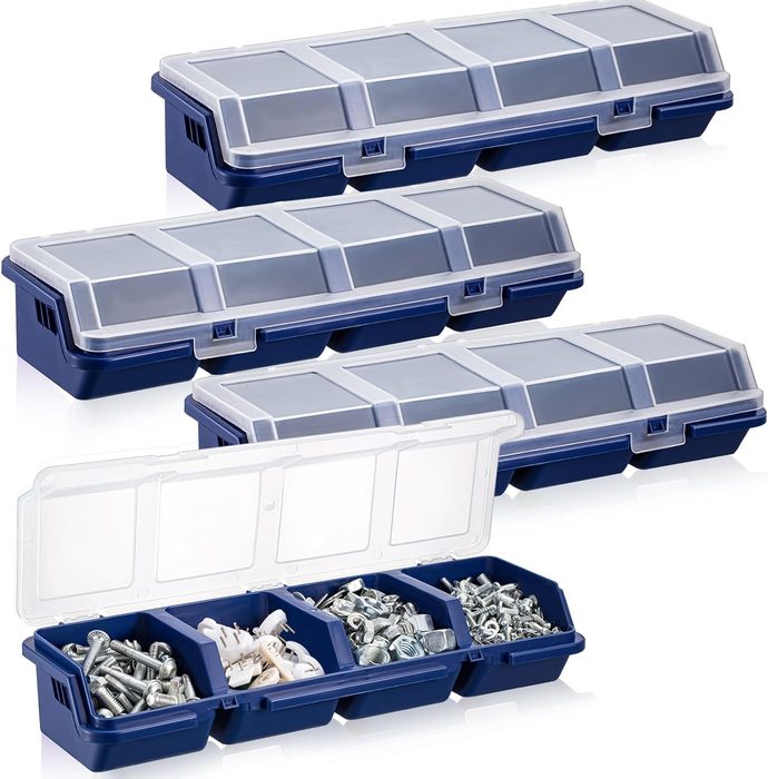 Small Plastic Parts Storage Bins