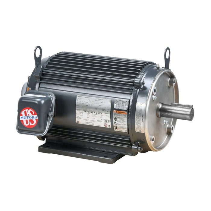 U.S. MOTORS ACCU-Torq premium efficiency AC induction motor, high-performance inverter duty