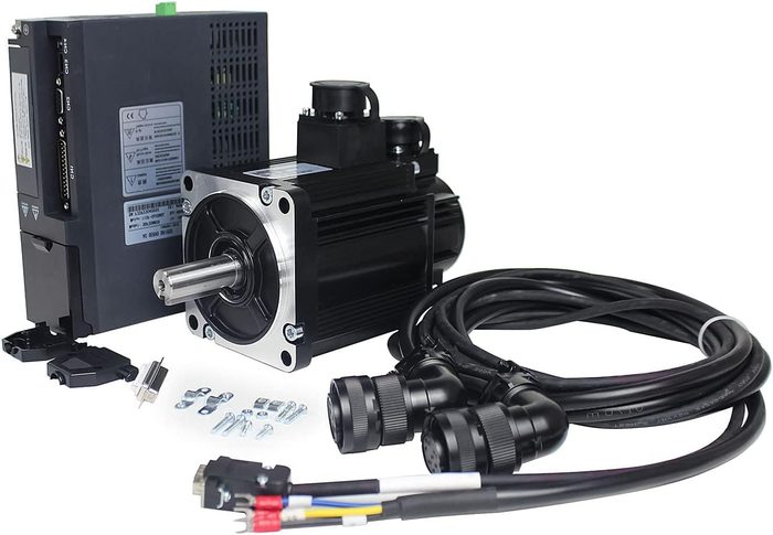 1.8KW AC Servo Motor Driver Kit 3000rpm/4000rpm 220V 5.7Nm/16Nm 1800W with 17-bit Encoder