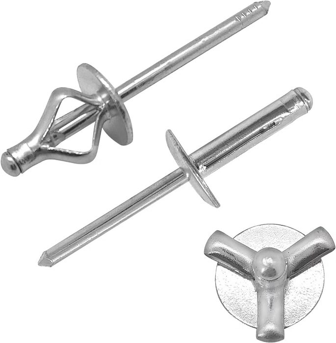 Aluminium Waterproof Tri Fold Blind Rivets