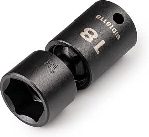 3/8 in Drive Impact Universal Joint Socket 18 mm, Metric