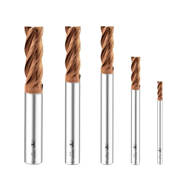 Carbide 4 Flute Square End Mill