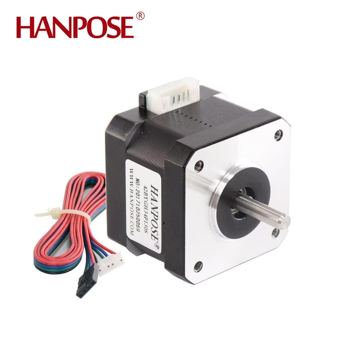 Stepper Motor NEMA 17, 34 mm, 0.28 Nm, 2.0 A, 4-Lead