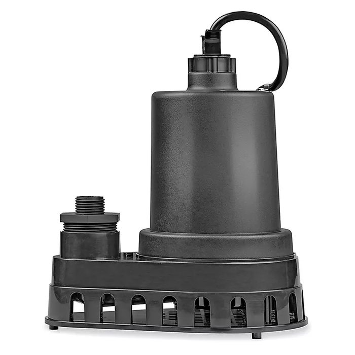 Submersible Utility Pump - Manual, 1/2 HP, 25' Cord