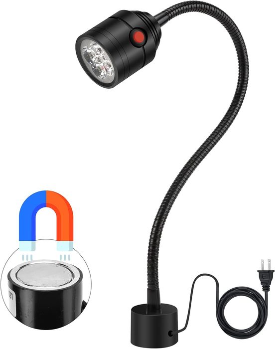 Magnetic Work Light, LED Machine Light with Flexible