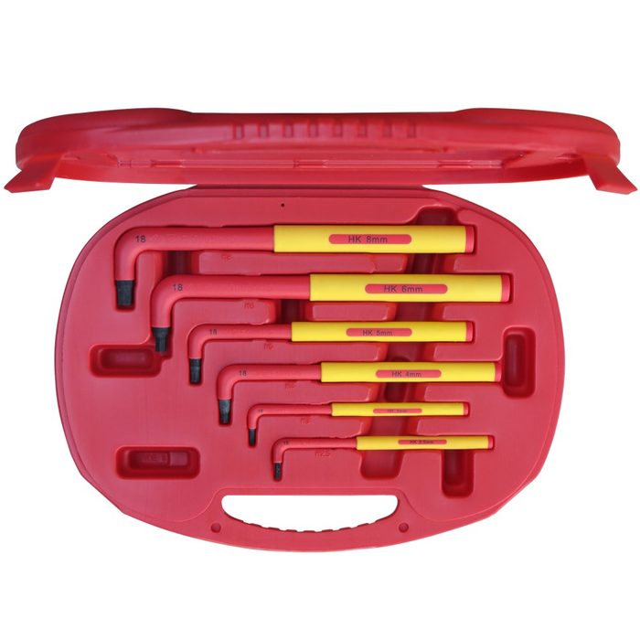 VDE Insulated Hex Key Wrench Set