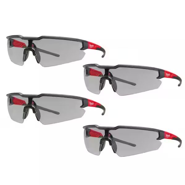 Gray Performance Safety Glasses