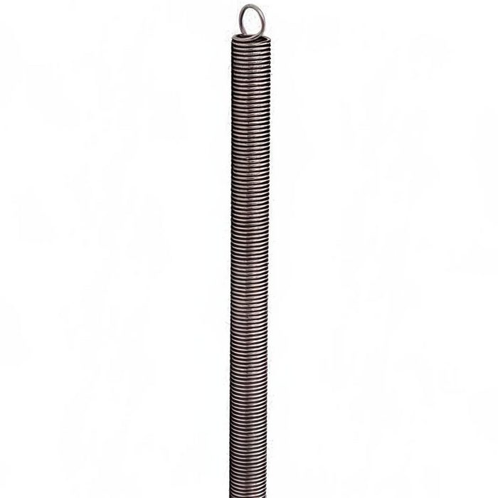 Extension Spring: 9.14 mm OD, 169.16 mm Extended Length