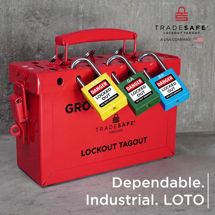 Lockout Tagout Group Loto Box