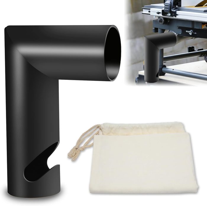 Table Saw Dust Collection Adapter
