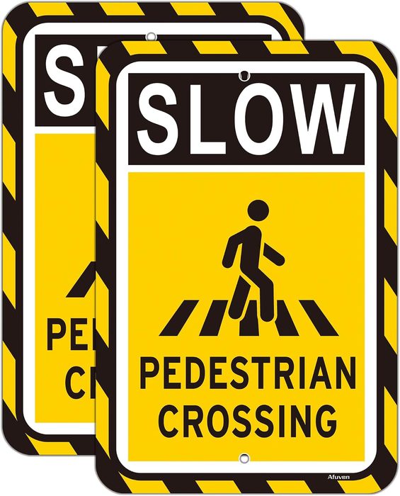 Safety Sign, 18 x 12 inch, heavy duty