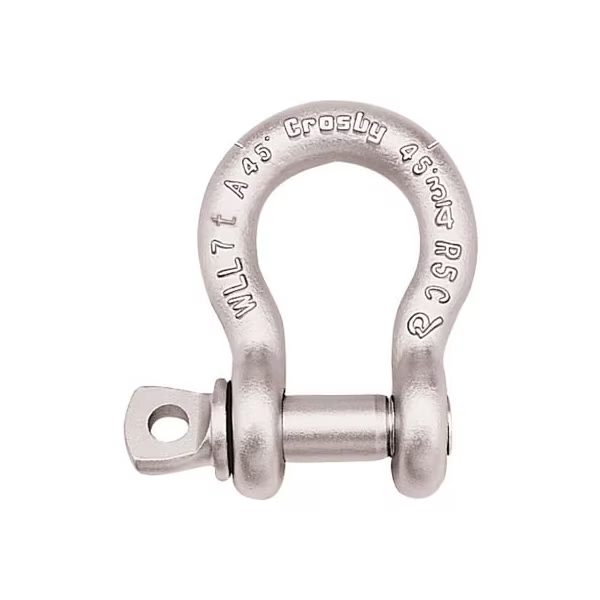G-209A Galvanized Alloy Shackle SPA 1", 12-1/2T WLL