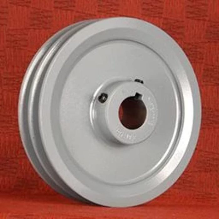 Cast Iron Pulley Sheave 2 Groove V Style A Belt 4L