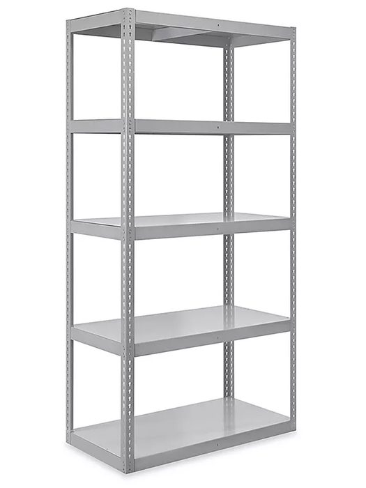 Heavy-Duty Steel Shelving