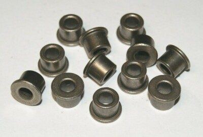 Magnetic Flanged Bushing, 1/4 ID x 7/16 OD x 3/8 Tall
