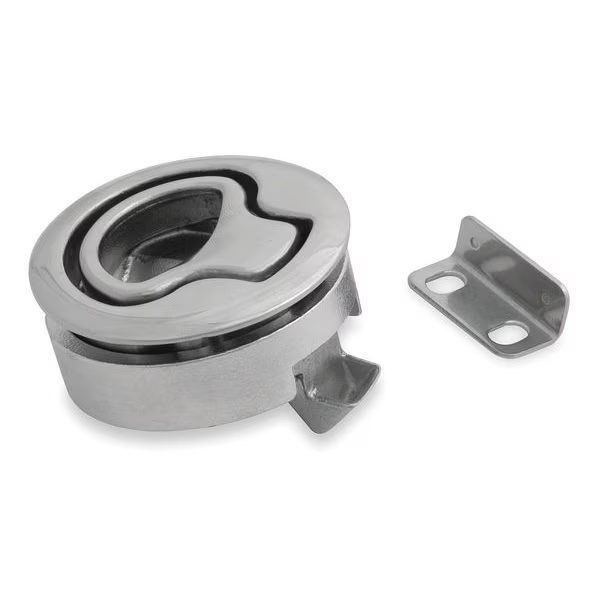 Slam Latch, Nonlocking, Electropolished