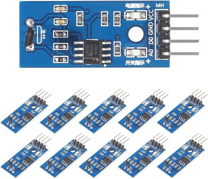 Hall Sensors Module 3144E Hall Switch Speed Magnetic Swiches Speed Counting Sensor Module