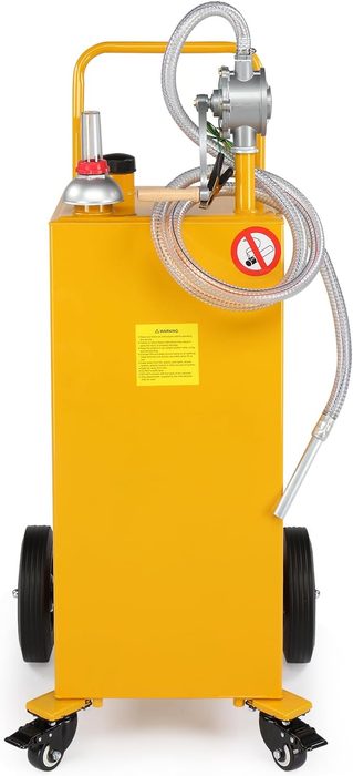 30 Gallon Oil Transfer Fluid Diesel Fuel Storage Tank
